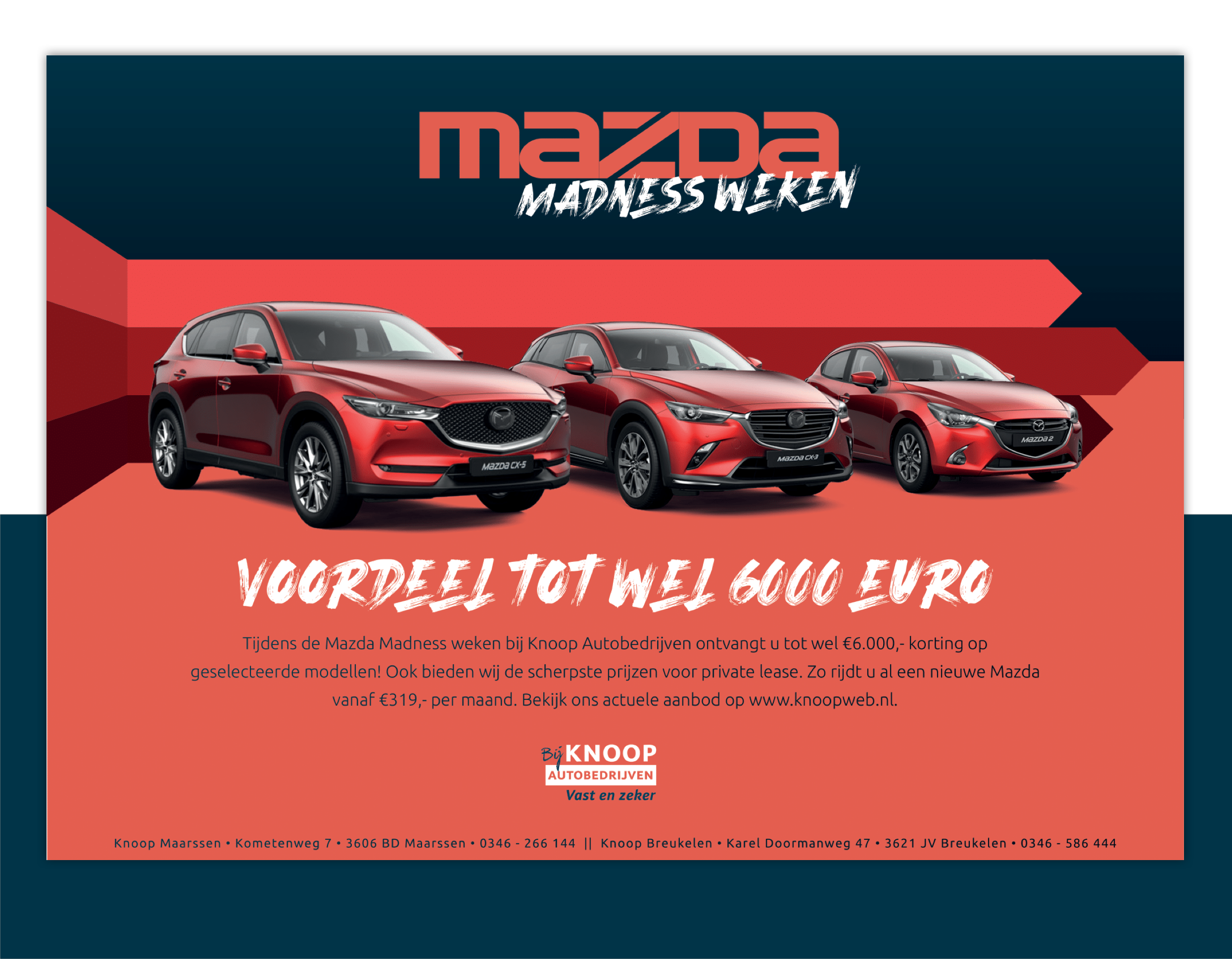 Mazda madness flyer